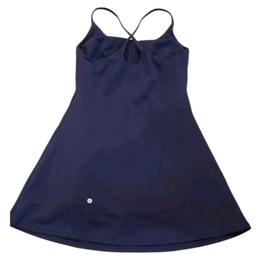 Halara Softly Zero Plush Backless Active Navy Dress-Easy Peezy Edition! Size XS